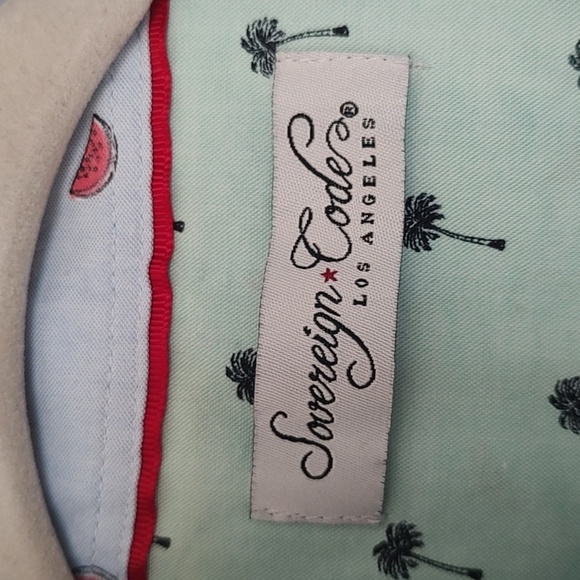 Sovereign Codes Los Angeles Button Down Short Sleeve Size L - Picture 2 of 7